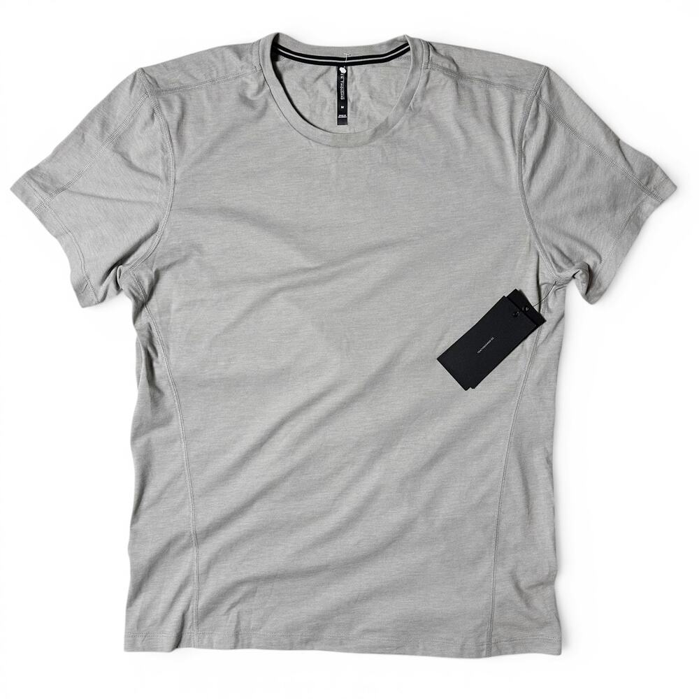 Ten Thousand Durable Tee Mens Size M Heather Gray Training Performance NWT